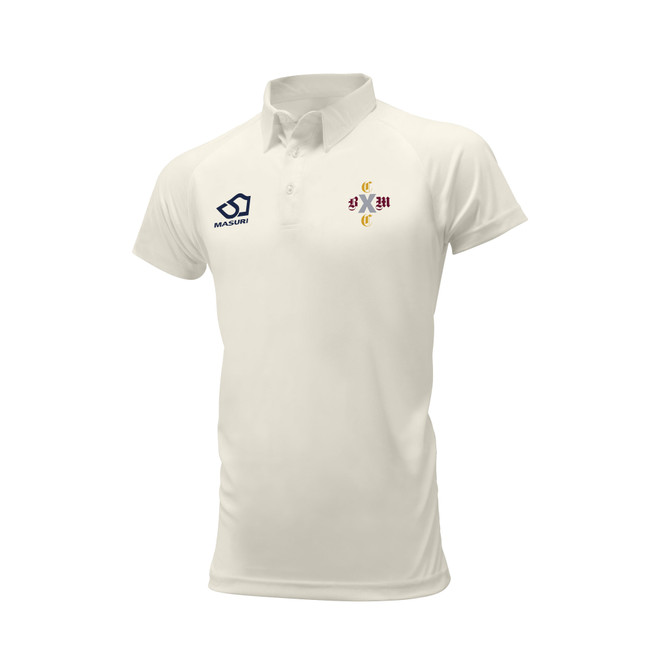 Mens Short Sleeve Cricket Shirt -BRDFW-C