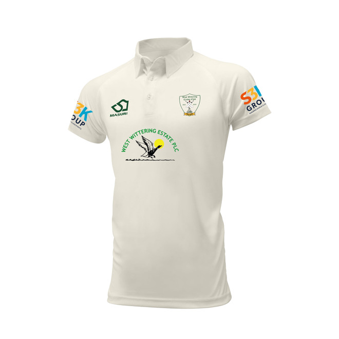 Junior Short Sleeve Cricket Shirt-WWCC