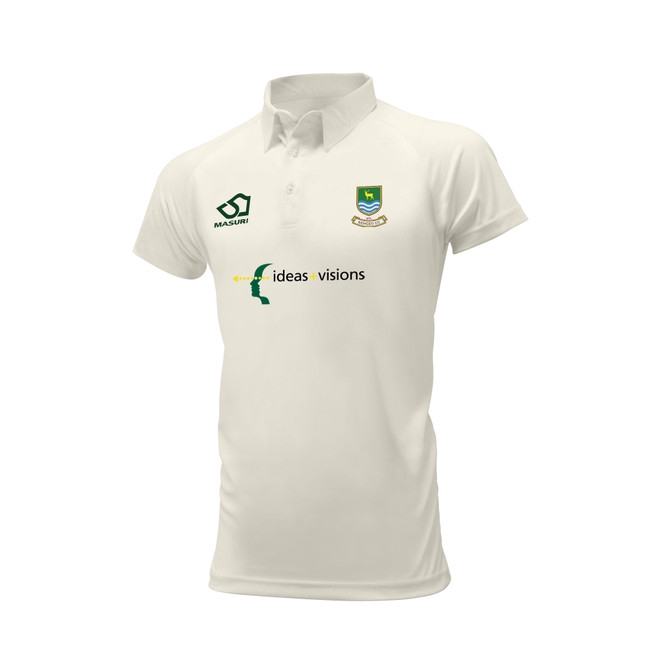 Junior Short Sleeve Cricket Shirt-BENGEO
