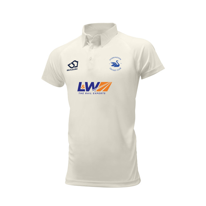Mens Short Sleeve Cricket Shirt-STORCC