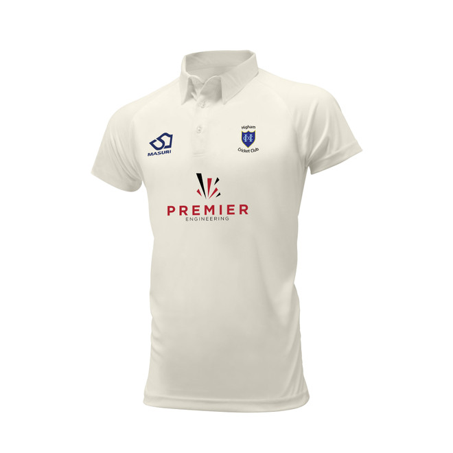 Mens Short Sleeve Cricket Shirt-HIGCC