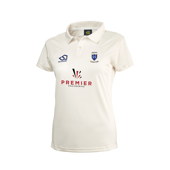 Women's Short Sleeve Cricket Shirt-HIGCC