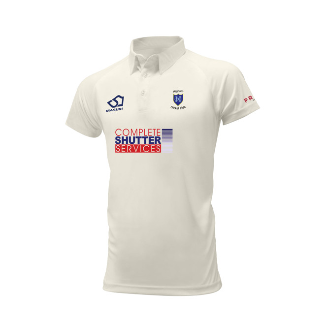 Junior Short Sleeve Cricket Shirt-HIGCC