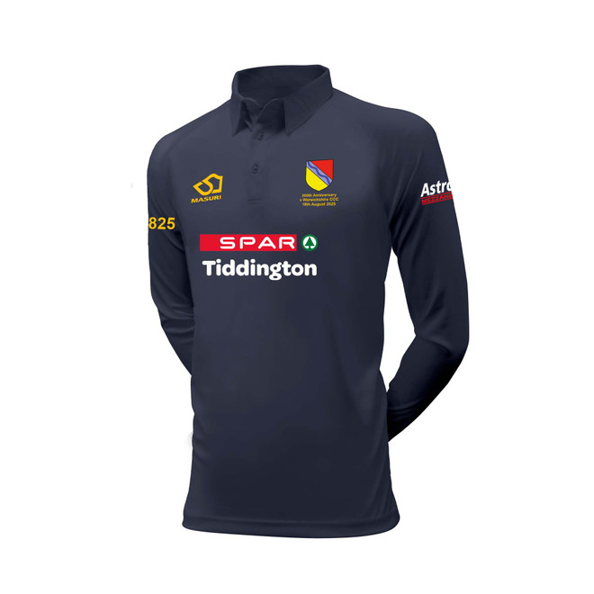 200th anniversary Junior Long Sleeve Coloured Cricket Shirt -WLSBCC