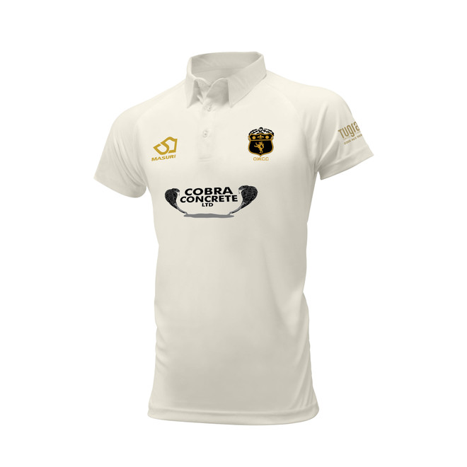 Mens Short Sleeve Cricket Shirt-OLDWIL