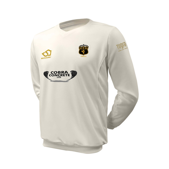 Junior Long Sleeve Cricket Slipover -OLDWIL