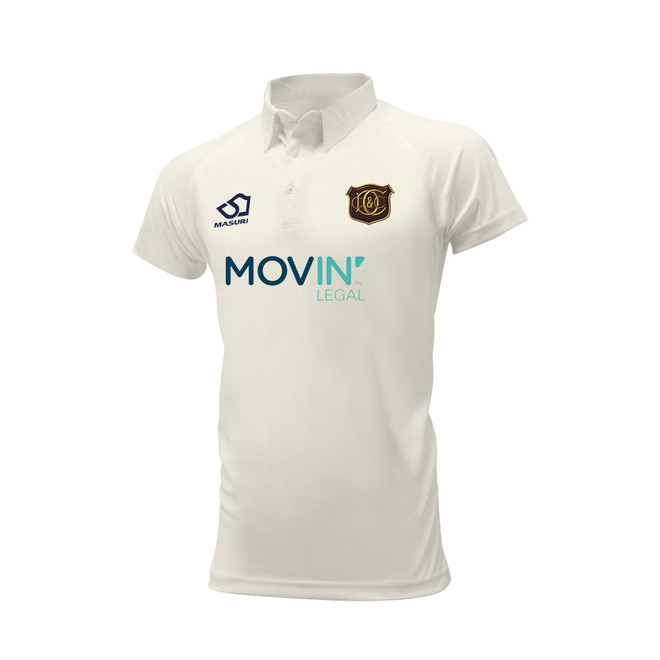 Junior Short Sleeve Cricket Shirt-CNDCC