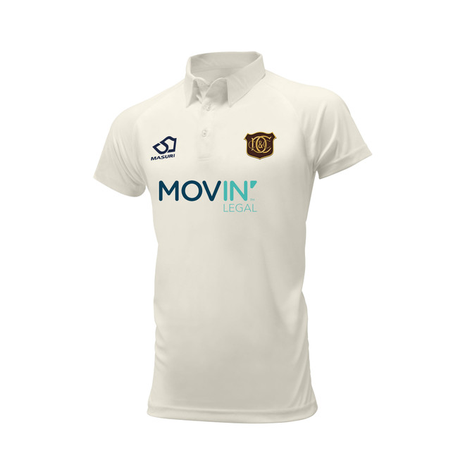 Junior Short Sleeve Cricket Shirt-CNDCC