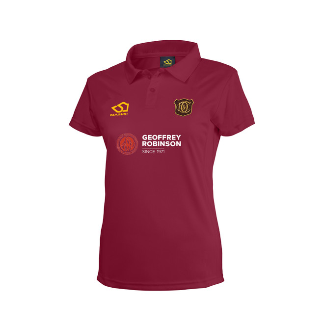 Women's Short Sleeve Coloured Cricket Shirt-CNDCC