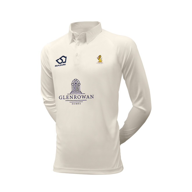 Junior Long Sleeve Cricket Shirt-LAXTON