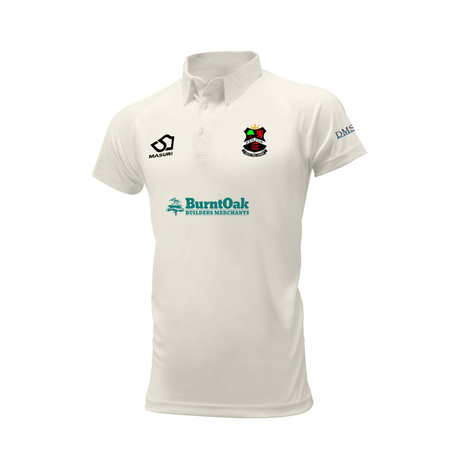 Junior Short Sleeve Cricket Shirt-KENTON