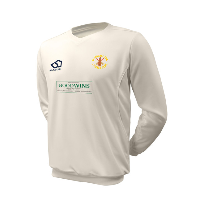 Saturday 2nd XI Junior Long Sleeve Cricket Slipover -WODSPA