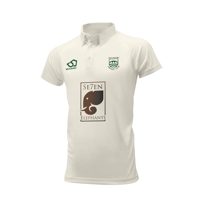 Mens Short Sleeve Cricket Shirt-CHELMFBUNDLE