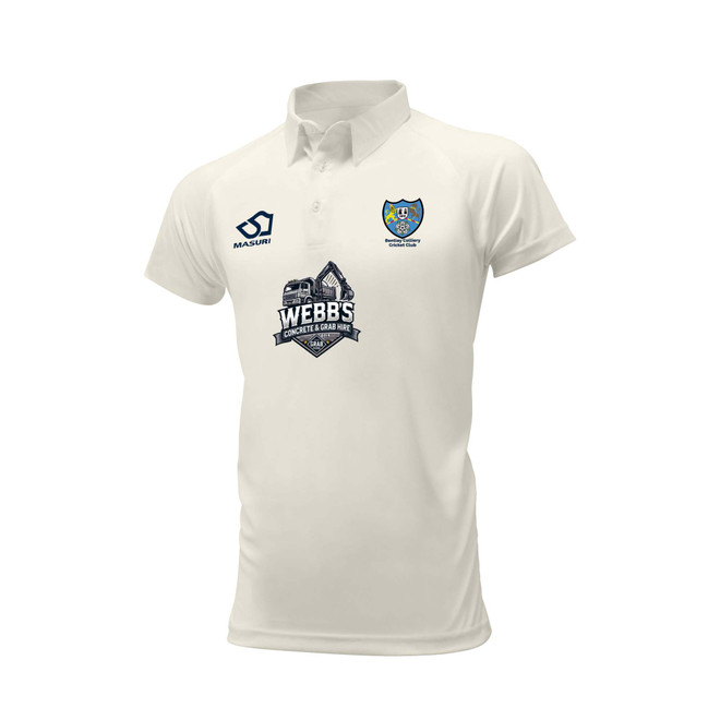 Junior Short Sleeve Cricket Shirt-BENCCC