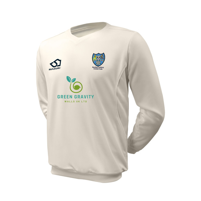 Junior Long Sleeve Cricket Slipover -BENCCC