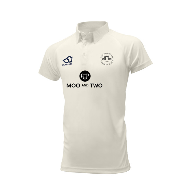 Mens Short Sleeve Cricket Shirt-HRNG