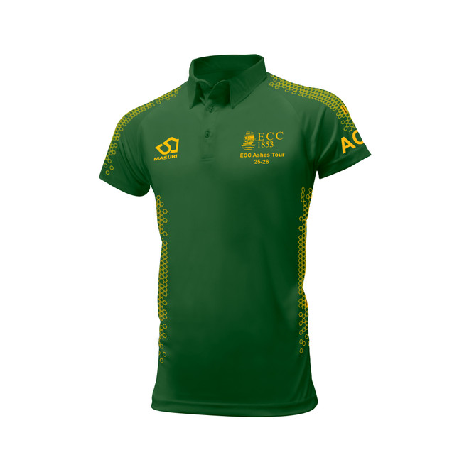 Mens Ashes Tour Short Sleeve Coloured Cricket Shirt -EFFHCC