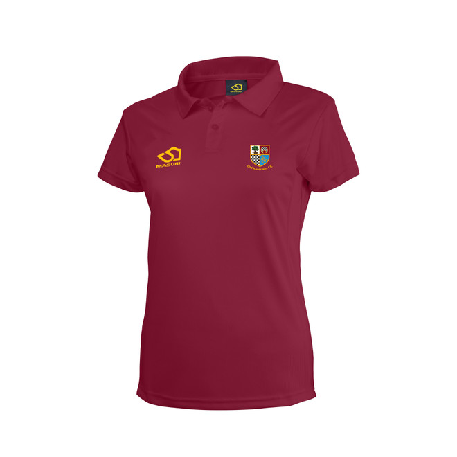 Women's Short Sleeve Coloured Cricket Shirt-OLDXAV