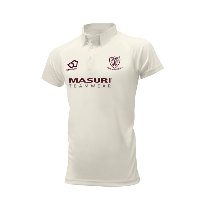 Junior Short Sleeve Cricket Shirt-SWCC