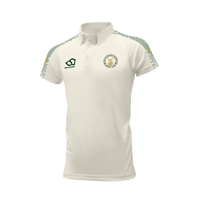 Junior Short Sleeve Cricket Shirt-WESTCHIL