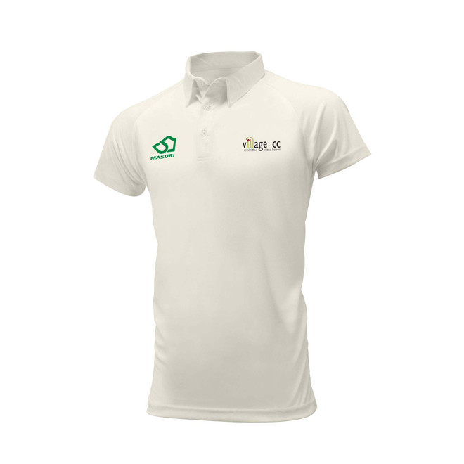 Mens Short Sleeve Cricket Shirt-VILLGE