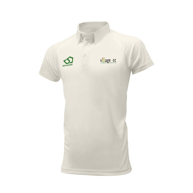 Anniversary Mens Short Sleeve Cricket Shirt-VILLGE
