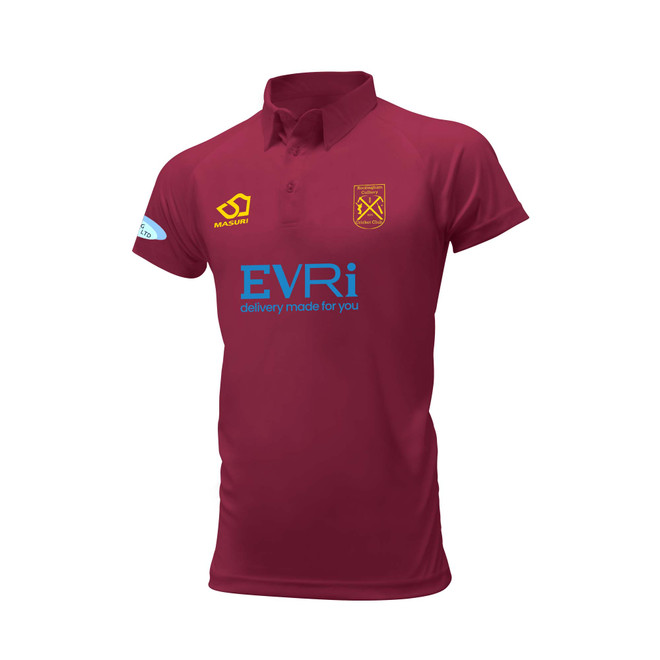 Junior Short Sleeve Coloured Cricket Shirt -ROCKCC