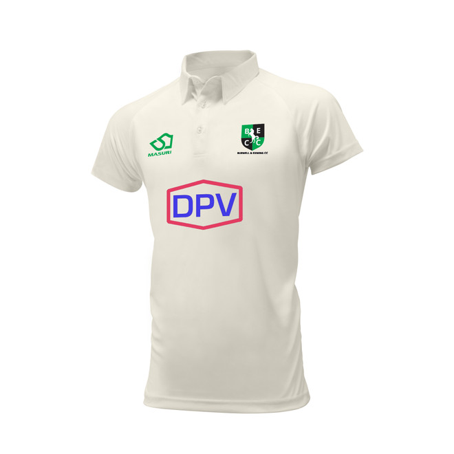 Mens Short Sleeve Cricket Shirt-BECC