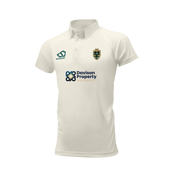 Junior Short Sleeve Cricket Shirt-EKNCCBUNDLE