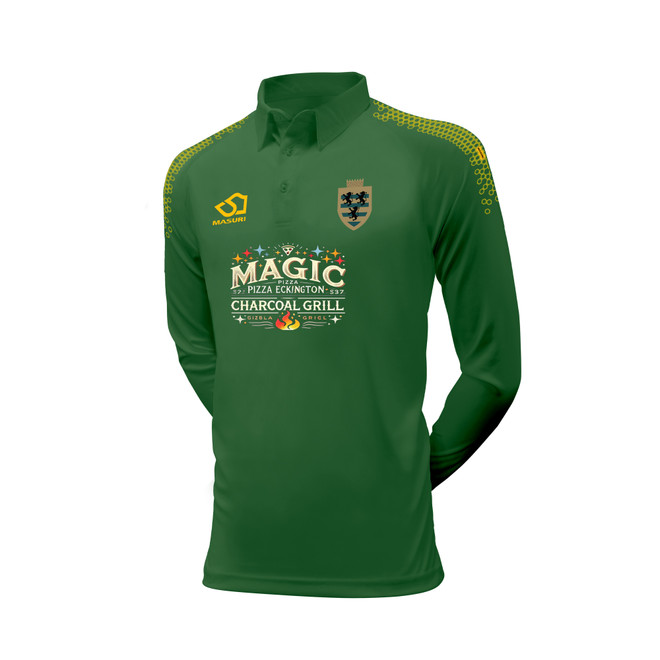 Junior Long Sleeve Coloured Cricket Shirt-EKNCC