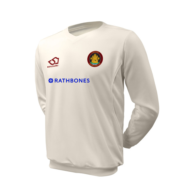 Long Sleeve Cricket Slipover -GUILDF