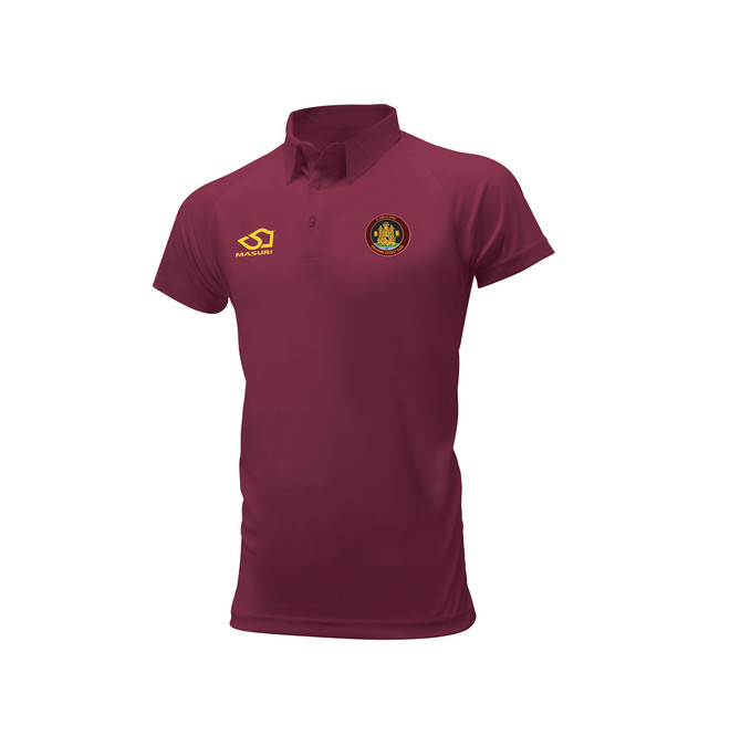Mens Short Sleeve Coloured Cricket Shirt -GUILDF
