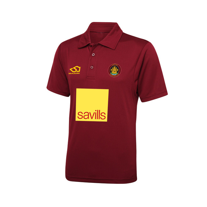 Junior Short Sleeve Coloured Cricket Shirt -GUILDF