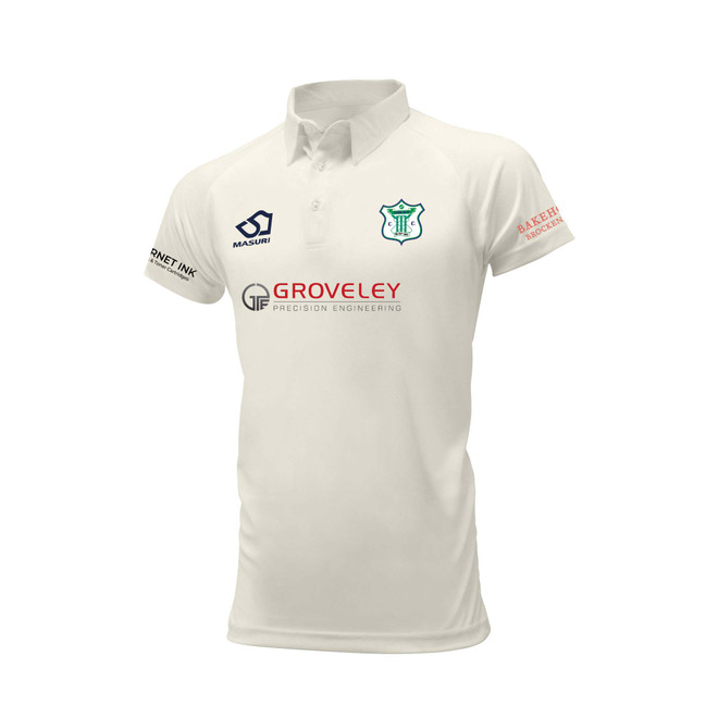 Mens Short Sleeve Cricket Shirt-SWAY