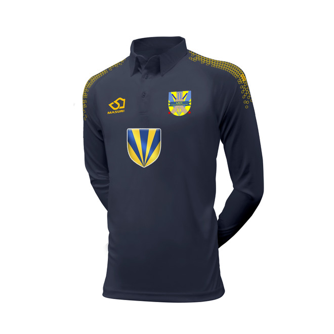Long Sleeve Cricket Shirt-LAUGH