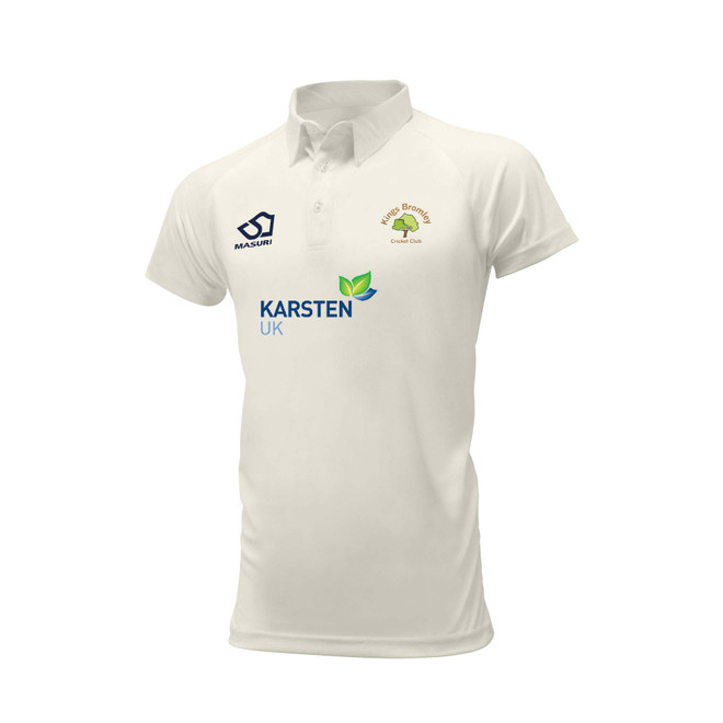Junior Short Sleeve Cricket Shirt-KGBR
