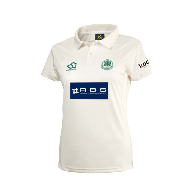 Women's Short Sleeve Cricket Shirt-KILMCC