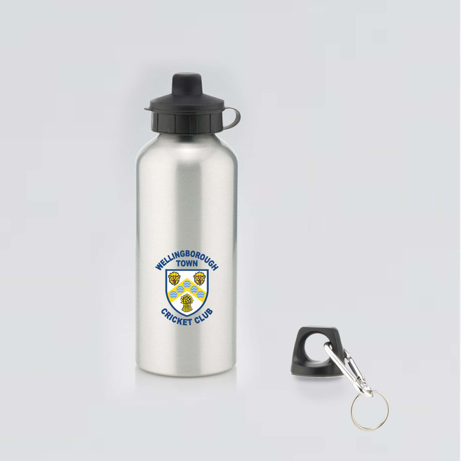 Aluminium Water Bottle with 2 Cap Styles-WELLINB