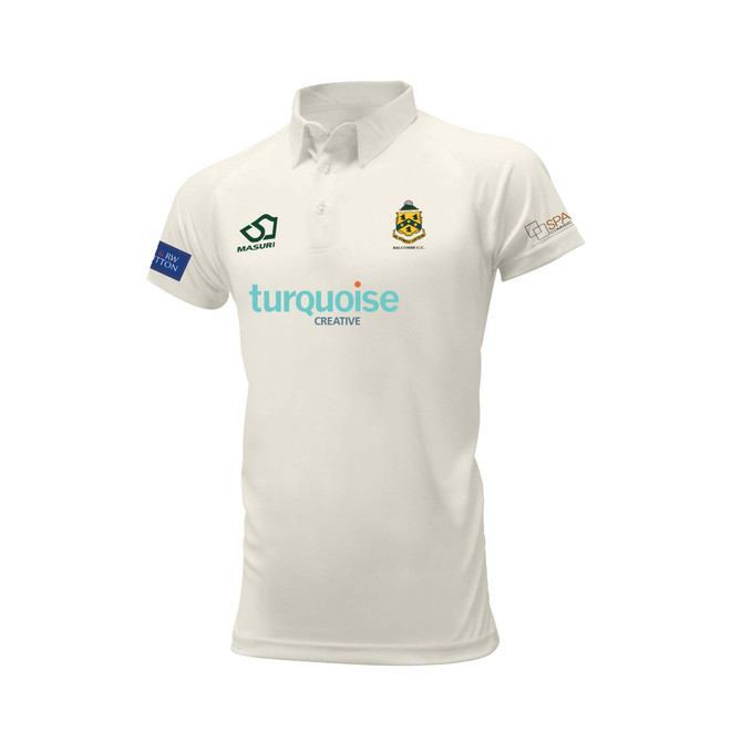 Junior Short Sleeve Cricket Shirt (Senior Sizing)-BALCC