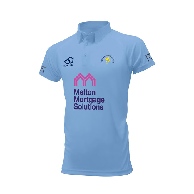 Mens Short Sleeve Coloured Cricket Shirt -BUPCC