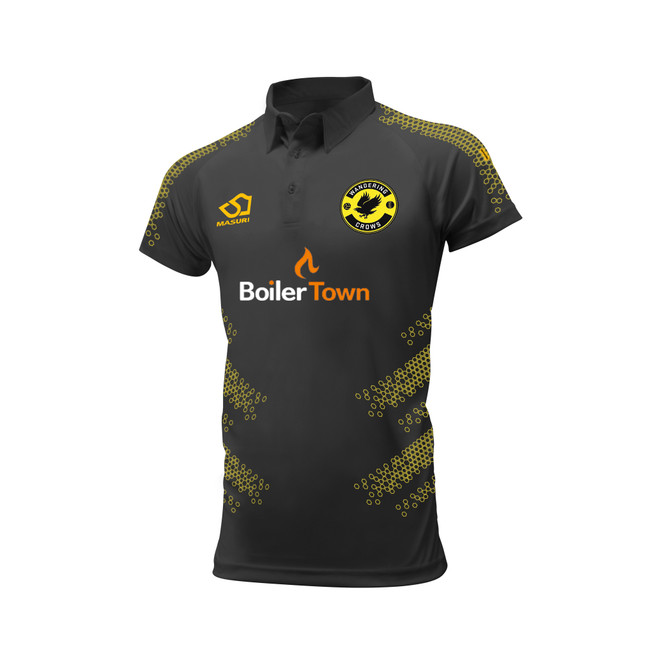 Mens Short Sleeve Coloured Cricket Shirt -WCROW