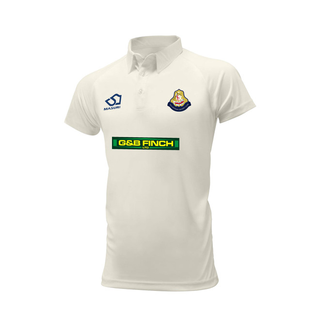 Junior Short Sleeve Cricket Shirt-TILLIH