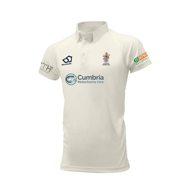 Mens Short Sleeve Cricket Shirt-UVCC