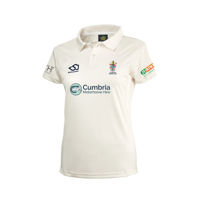 Women's Short Sleeve Cricket Shirt-UVCC