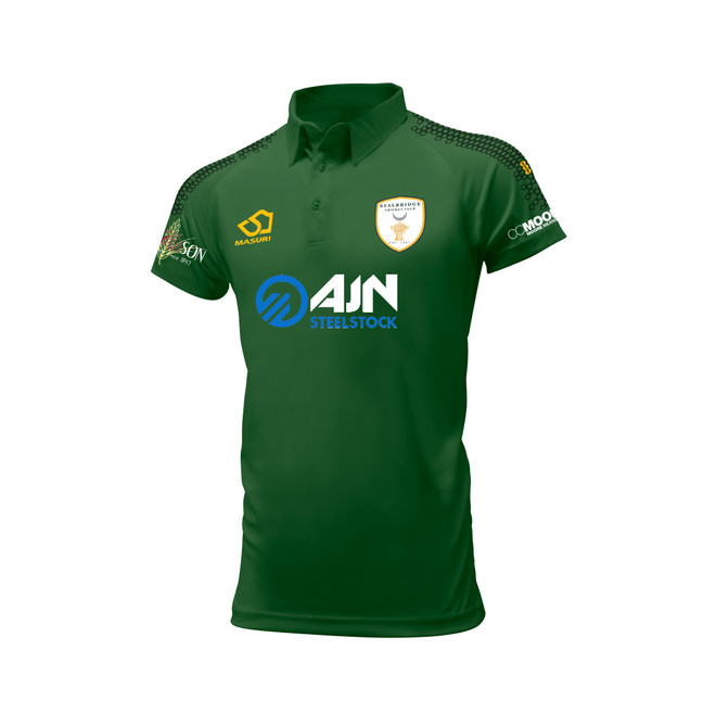 Mens Short Sleeve Coloured Cricket Shirt -STBCC