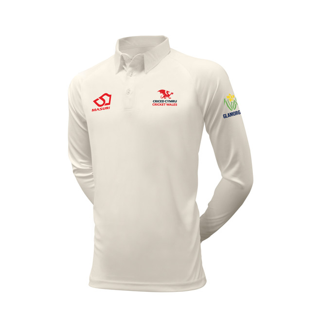 Long Sleeve Cricket Shirt-WALES