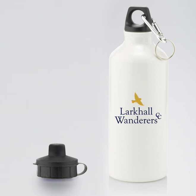 Aluminium Water Bottle with 2 Cap Styles-LARWAN