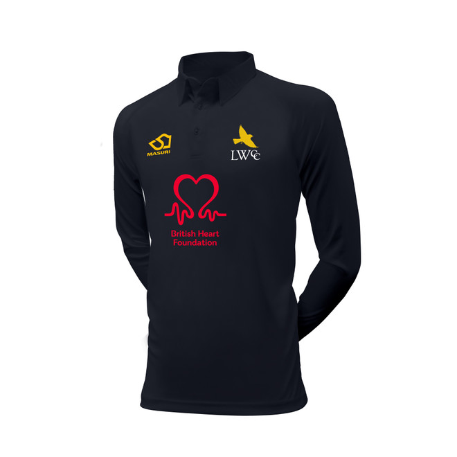 Long Sleeve Coloured Cricket Shirt-LARWAN1