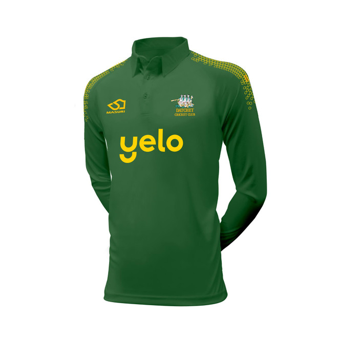 Junior Long Sleeve Coloured Cricket Shirt-DATCC