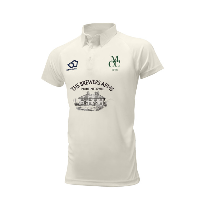 Junior Short Sleeve Cricket Shirt-MTOWN